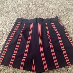 Size 2 BB Dakota multicolor shorts, new with tags